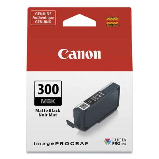 Picture of Canon 4192C002 (PFI-300MBk) Matte Black Ink Cartridge