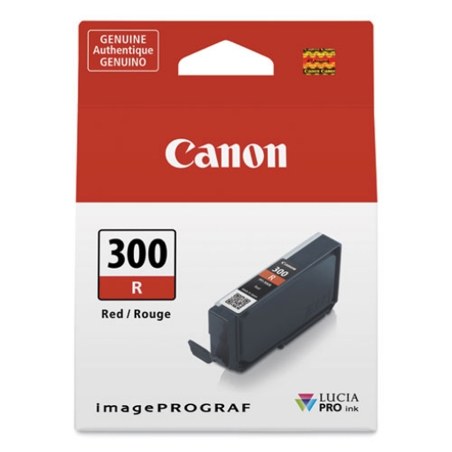 Picture of Canon 4199C002 (PFI-300R) Red Ink Cartridge