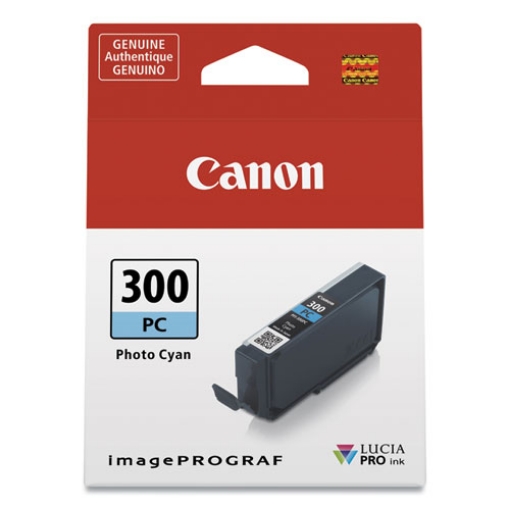 Picture of Canon 4197C002 (PFI-300PC) Photo Cyan Ink Cartridge