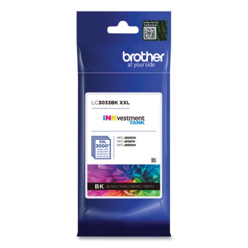 Picture of Brother LC3033Bk Super High Yield Black Inkjet Cartridge (3000 Yield)