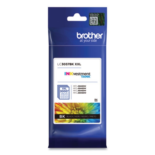 Picture of Brother LC3037Bk Super High Yield Black Inkjet Cartridge (3000 Yield)