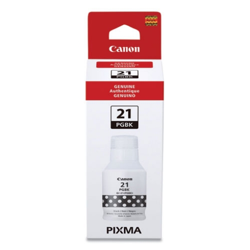 Picture of Canon 4526C001 (GI-21Bk) Black Ink Bottle (140 ml)