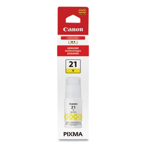 Picture of Canon 4539C001 (GI-21Y) Yellow Ink Bottle (70 ml)