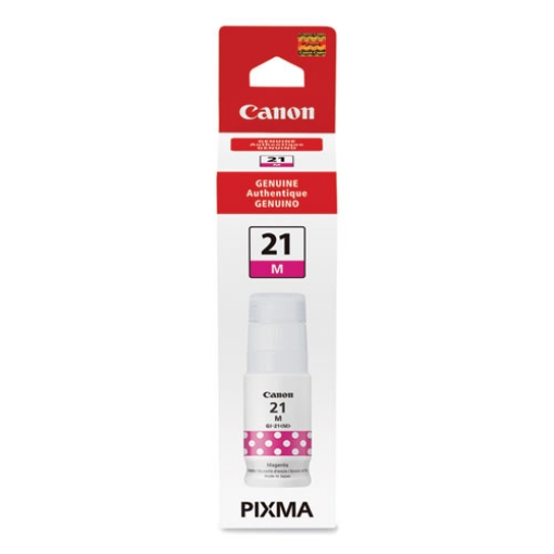 Picture of Canon 4538C001 (GI-21M) Magenta Ink Bottle (70 ml)