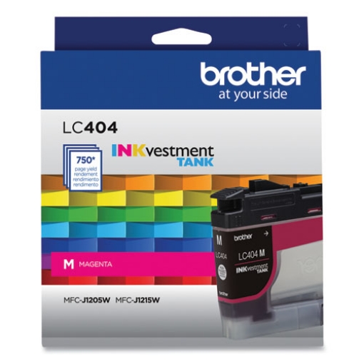 Picture of Brother LC404M Magenta Ink Cartridge