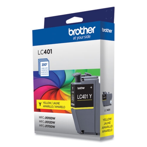 Picture of Brother LC401Y Yellow Ink Cartridge