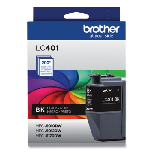 Picture of Brother LC401BK Black Ink Cartridge