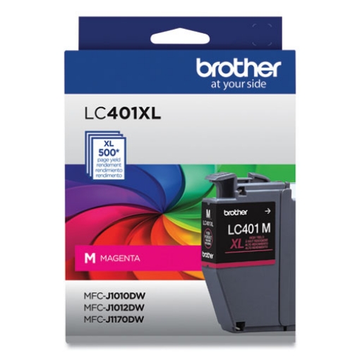 Picture of Brother LC401XLM High Yield Magenta Ink Cartridge