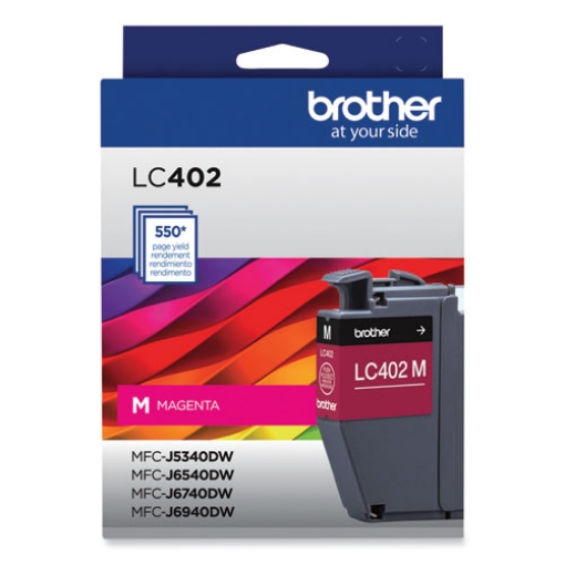 Picture of Brother LC402M Magenta Ink Cartridge