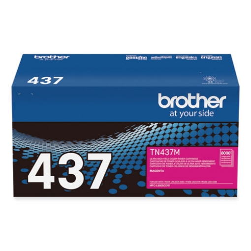 Picture of Brother TN437M Ultra High Yield Magenta Toner Cartridge (8,000 Yield)