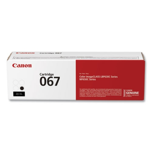 Picture of Canon 5102C001 (Cartridge 067) Black Toner Cartridge (1,350 pages)