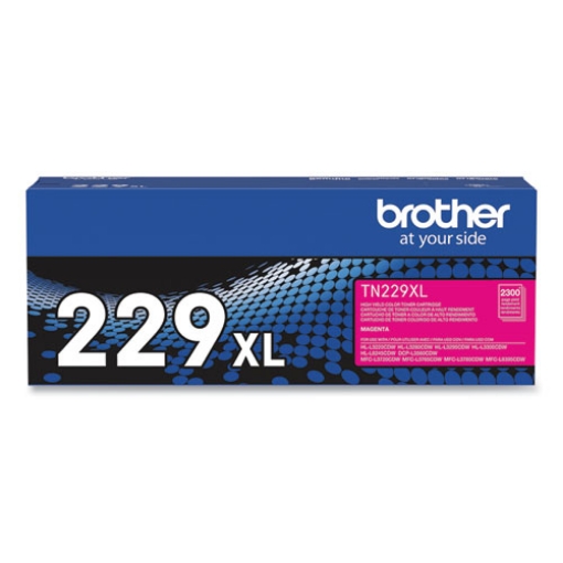 Picture of Brother TN229XLM High Yield Magenta Toner Cartridge (2,300 Yield)