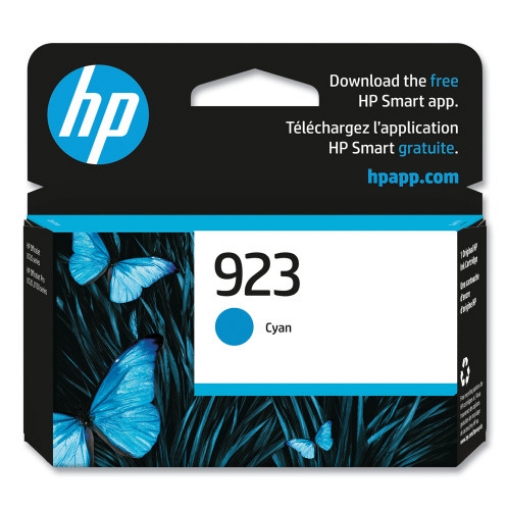 Picture of HP 4K0T0LN (HP 923) Cyan Ink Cartridge (400 Yield)