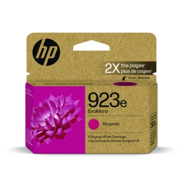 Picture of HP 4K0T5LN (HP 923XL) High Yield Magenta Ink Cartridge (802 Yield)