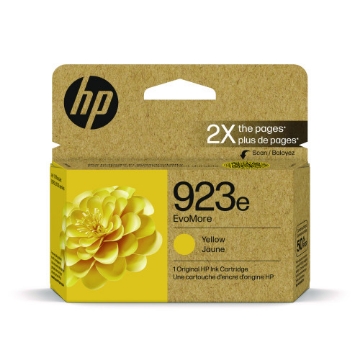 Picture of HP 4K0T6LN (HP 923XL) High Yield Yellow Ink Cartridge (801 Yield)