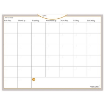 Picture of CALENDAR,WALL,18X24,WH