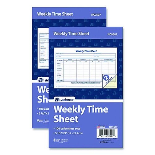 Picture of FORM,TIME,1PT,2/PK,100/PD