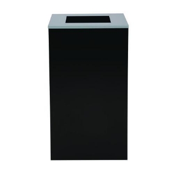 Picture of WASTEBASKET,&S-LID,BK