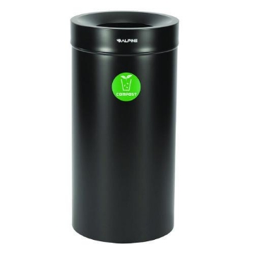 Picture of WASTEBASKET,27-CO,BK