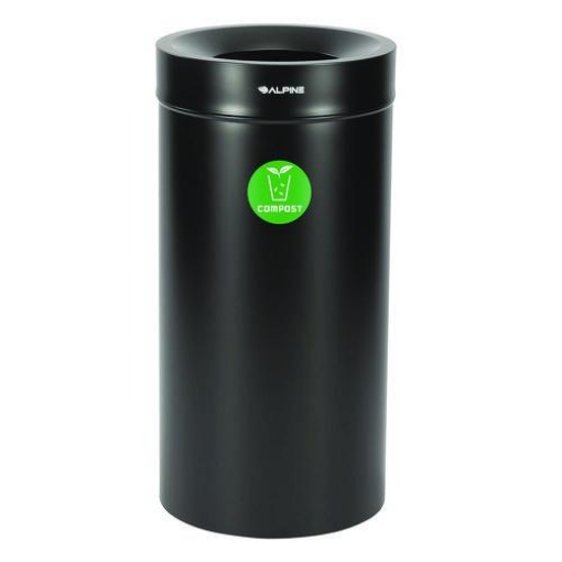 Picture of WASTEBASKET,27-CO,BK