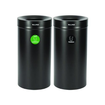 Picture of WASTEBASKET,27-COT,BK