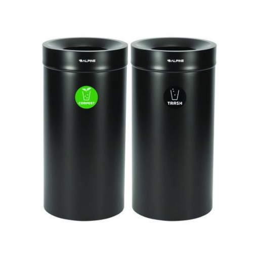 Picture of WASTEBASKET,27-COT,BK