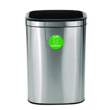 Picture of WASTEBASKET,10GCO,SS