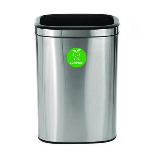 Picture of WASTEBASKET,10GCO,SS