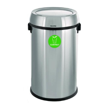 Picture of WASTEBASKET,17CL,SS