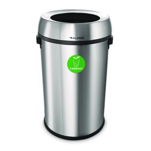 Picture of WASTEBASKET,17CO,SS