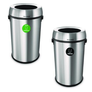Picture of WASTEBASKET,17COT,SS
