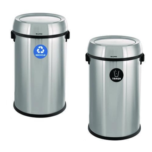 Picture of WASTEBASKET,17RT,SS