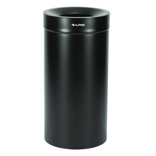 Picture of WASTEBASKET,27 GAL,BK
