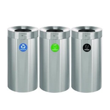 Picture of WASTEBASKET,27-RTC,SS
