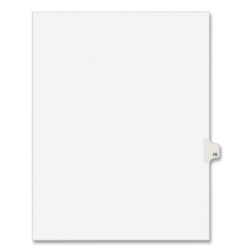 Picture of INDEX,SD,LTR,WHT,16,25/PK