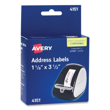 Picture of LABEL,PTR,CLR,1,1/8X3,1/2
