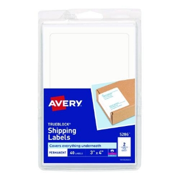 Picture of LABEL,LSR/IJ,3"X4",40/PK