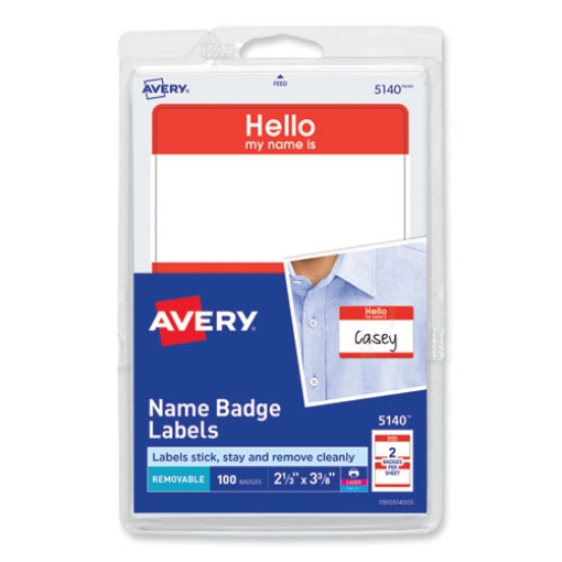 Picture of BADGE,NAME,HELLO,RD BRDR