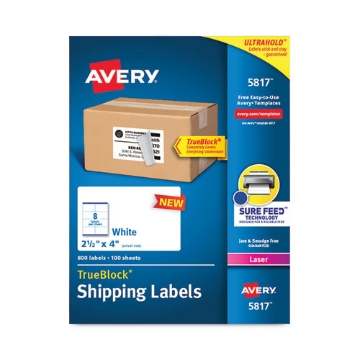 Picture of LABEL,2.5X4,8/SH,800