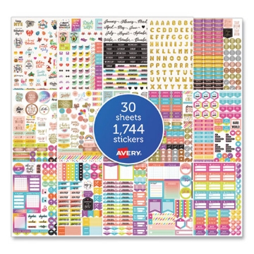 Picture of LABEL,PLANNER,VAR,1744/PK