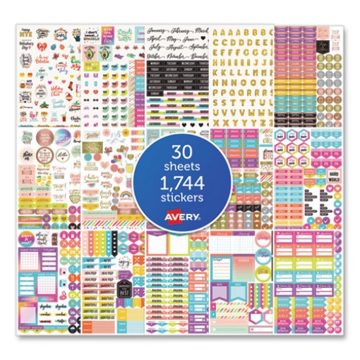Picture of LABEL,PLANNER,VAR,1744/PK