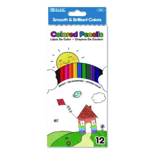 Picture of PENCIL,BAZIC,12,COLOR