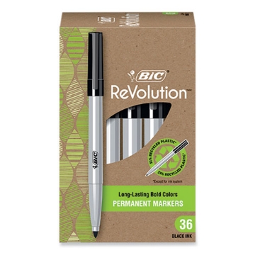 Picture of MARKER,PERM,FINE,BK,36/PK