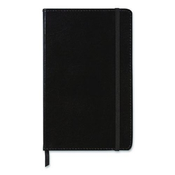 Picture of NOTEBOOK,LTH,8.25X5.25,BK