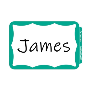 Picture of BADGE,NAME,PLAIN,GN BRDR