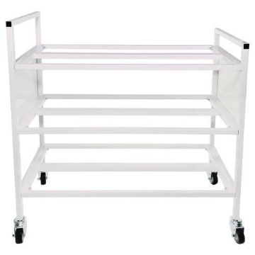 Picture of CART,DOUBLE WIDE BALL,WH