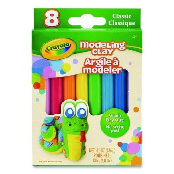 Picture of CLAY,MODELING,8/PK,ASST