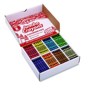 Picture of CRAYON,CLSSRM,PK,200JUMBO