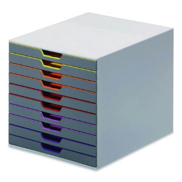 Picture of DRAWER,10COMP,STCKBL,GY