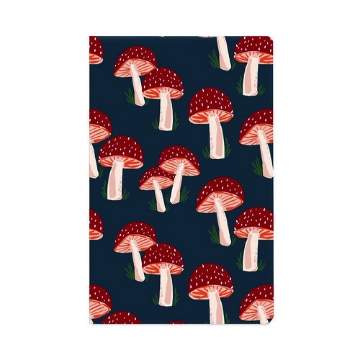 Picture of NOTEBOOK,5.25X8.25,MUSHRM
